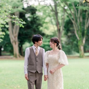 山﨑さと子が撮影した「wedding前撮り 昭和記念公園」の写真