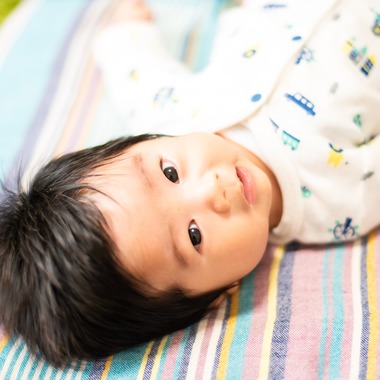 畔上咲子が出張撮影した「赤ちゃん」の家族写真