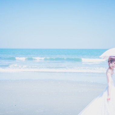 Photo taken by sail - pre-wedding dress