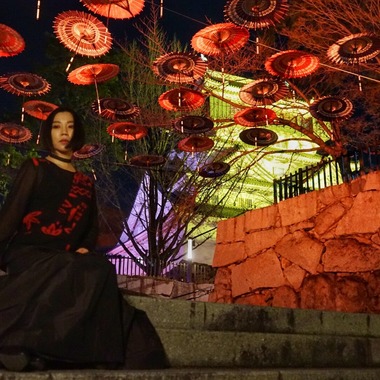 鶴原元気が撮影した「幻想一夜」の写真