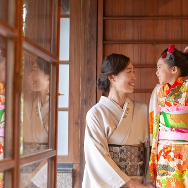 出張撮影ななが出張撮影した「七五三記念写真」の家族写真