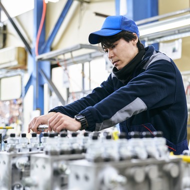 大橋裕紀が撮影した「工場の取材撮影」の写真