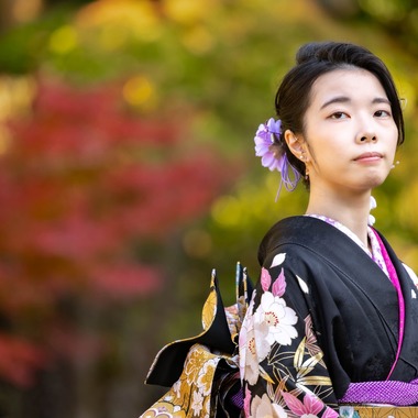 梅田　紫邑が撮影した「愛媛県新居浜市広瀬邸での前撮り」の写真