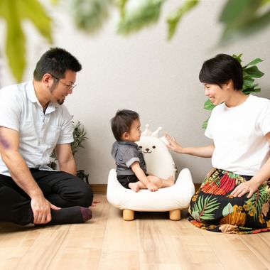 とりる写真室が出張撮影した「家族写真」の家族写真