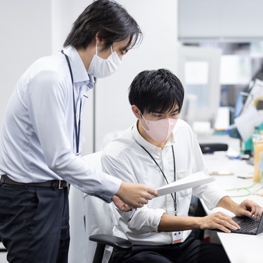 SHO HASEGAWAが撮影した「採用サイト用カット（ABC朝日放送）」の写真