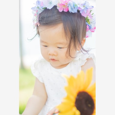 ゆのみふぉとが撮影した「芝生での一コマ」の写真