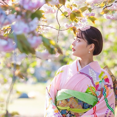 Minminが出張撮影した「成人式」の家族写真