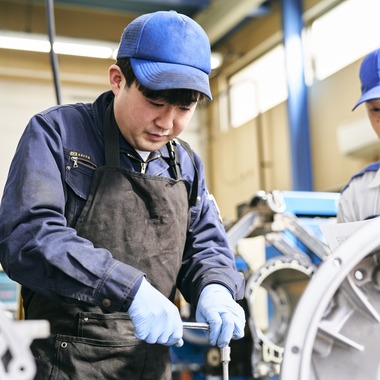大橋裕紀が撮影した「工場の取材撮影」の写真