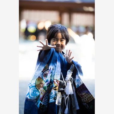 MTワークスが出張撮影した「七五三」の家族写真