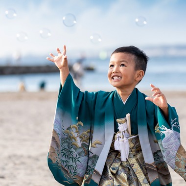 Minminが出張撮影した「七五三」の家族写真