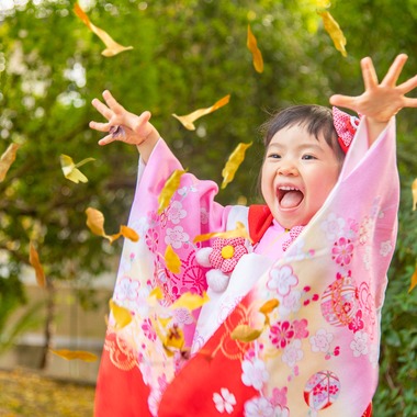 合同会社優希photoが出張撮影した「七五三写真」の家族写真
