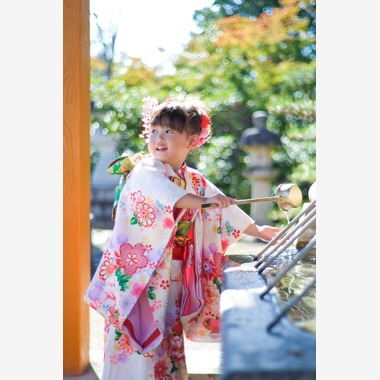 プロカメラマン　竹之下　光（あきら）が撮影した「七五三」の写真
