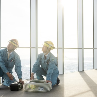 Kohagraphicsが撮影した「電気工事会社　取材」の写真