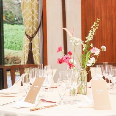 株式会社KP Lifeが撮影した「結婚式場花」のウェディングフォト