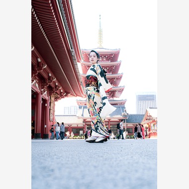 写真家 山田久美子が撮影した「成人式前撮りロケ」の写真