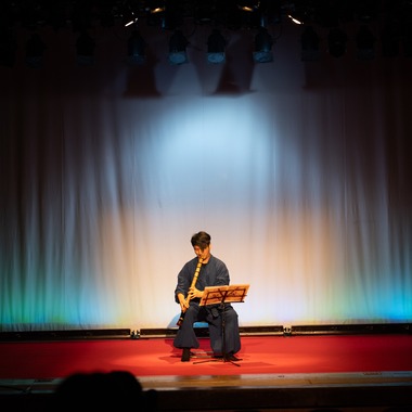 三橋宣貴が撮影した「和楽器演奏会にて」の写真