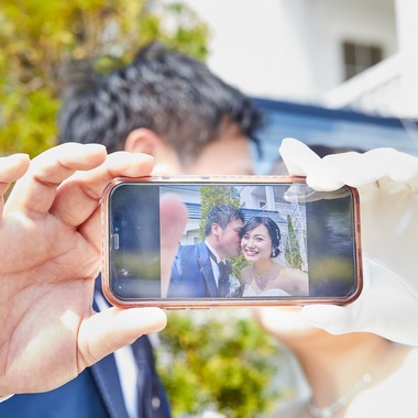 大阪フォトファクトリーが撮影した「ウェディング前撮り」のウェディングフォト