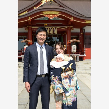 アラタンホヤガが撮影した「お宮参り」の写真