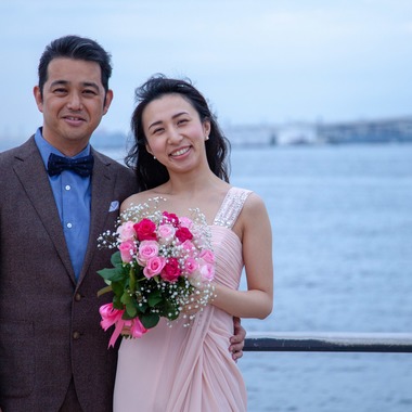 タナハシタカシが撮影した「横浜赤レンガ」のウェディングフォト