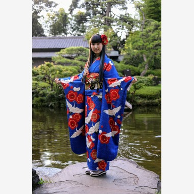 林哲郎が出張撮影した「成人式の前撮り」の家族写真