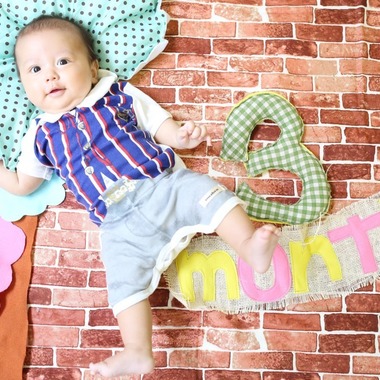 親子ふわふわphoto（mai）が撮影した「バースデー撮影」の写真