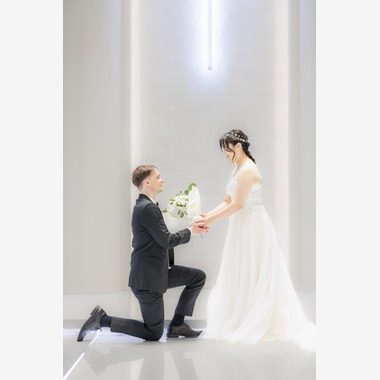 Photo taken by Junichi Kawamoto - Pre-wedding shot Hiroshima Central Park