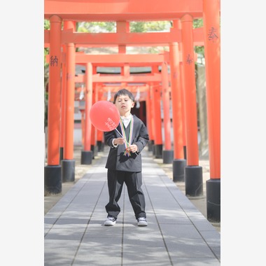 萬代　一樹が出張撮影した「七五三」の家族写真