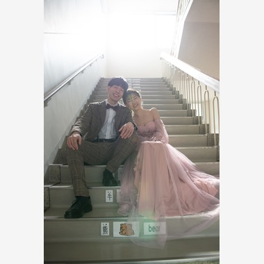 スマイルチューンが撮影した「ウェディング前撮り撮影」の写真