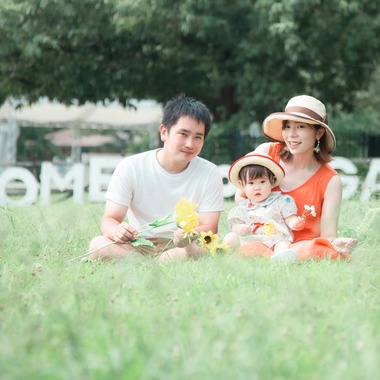 K.しんやが撮影した「長居植物園のひまわり畑」の写真