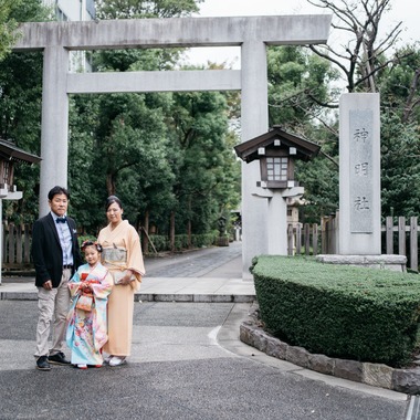 植村由理が撮影した「七五三　＠神明社　横浜」の写真