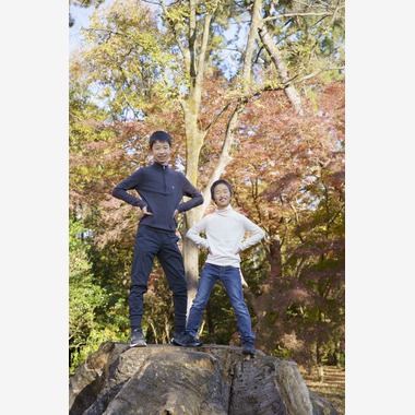 ノーザンスタジオが撮影した「ファミリーフォト　京都御所にて」の写真