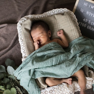 Hamuこども写真館が撮影した「ナチュラルスタイルのニューボーンphoto」の写真