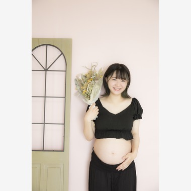スタジオミルクが撮影した「マタニティフォト」の写真