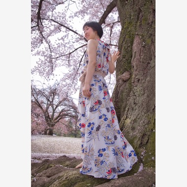 naru2photoが出張撮影した「節目BD撮影（桜）」の家族写真