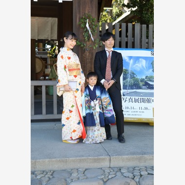 あさつきカメラが撮影した「七五三撮影、お宮参り」の写真