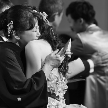 Photo taken by Yayoi - On the day of the wedding ceremony