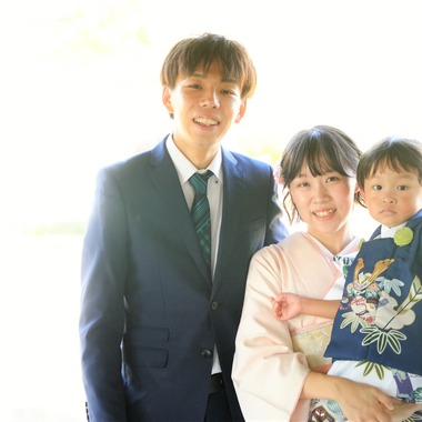 お祝い写し屋が撮影した「七五三」の写真