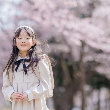 平栗玲香が撮影した「入学写真」の写真
