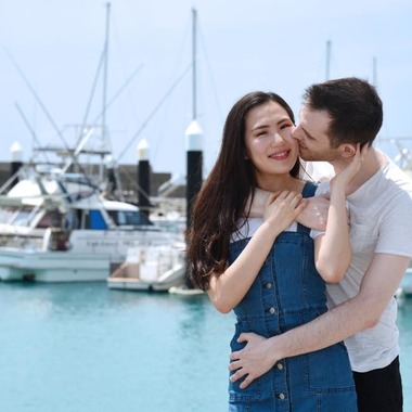 Avenir（山宮 敏明）が撮影した「マリーナでカップルフォト」の写真