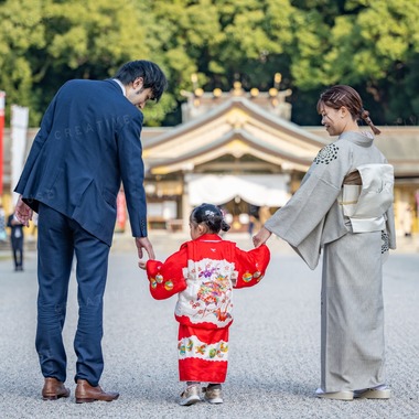 CREATIVE HOUSEが出張撮影した「七五三」の家族写真