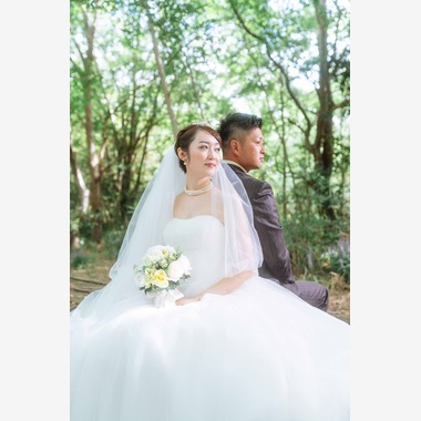 フォトグラファー笹が撮影した「香川県 土器川生物公園 前撮り」のウェディングフォト