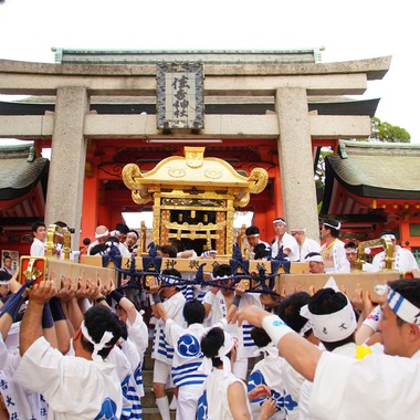 河野慈圓が撮影した「イベント撮影　住吉大社御輿渡御」の写真