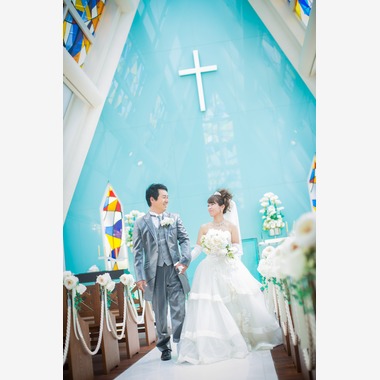 阿部写真館　徳島本店（小西 保徳）	が撮影した「挙式当日撮影」の写真