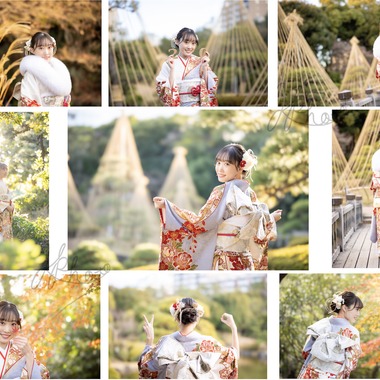 大森光太郎・K-PHOTOが出張撮影した「成人式撮影」の家族写真