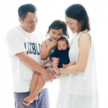 シコロハルナが撮影した「ニューボーンフォト」の写真