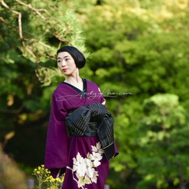 Andy Khoが撮影した「東京のヤスミンの着物の肖像」の写真