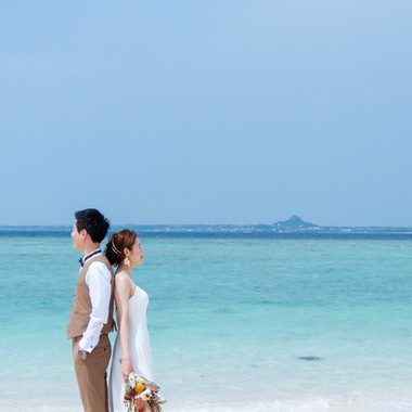 Photo taken by TSURU PHOTO - Pre-shoot (beach photo & Fukugi tree lined)