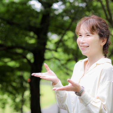 なかがわさとみが撮影した「女性起業家さんのプロフィール写真」の写真