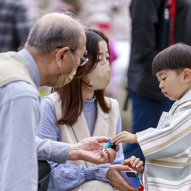 Sugar Cubesが出張撮影した「七五三撮影」の家族写真