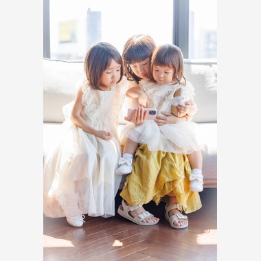 ちずカメラが出張撮影した「子供達」の家族写真